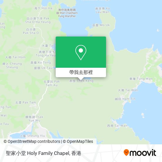 聖家小堂 Holy Family Chapel地圖