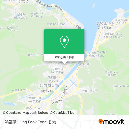 鴻福堂 Hung Fook Tong地圖