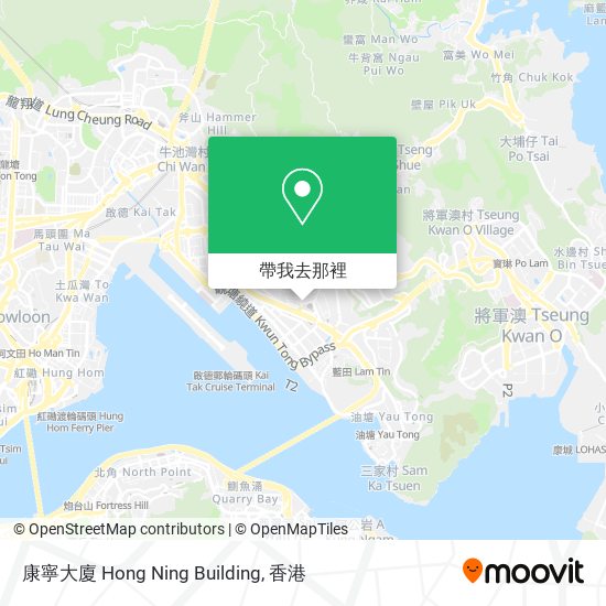 康寧大廈 Hong Ning Building地圖