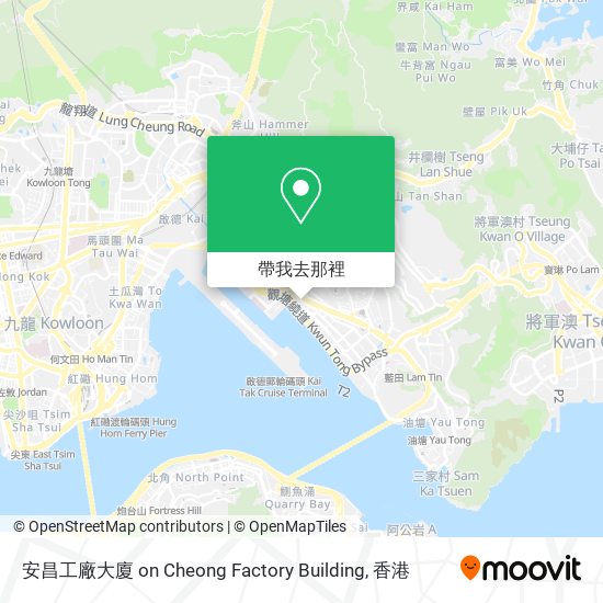 安昌工廠大廈 on Cheong Factory Building地圖