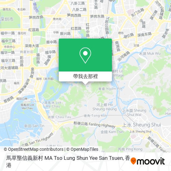 馬草壟信義新村 MA Tso Lung Shun Yee San Tsuen地圖