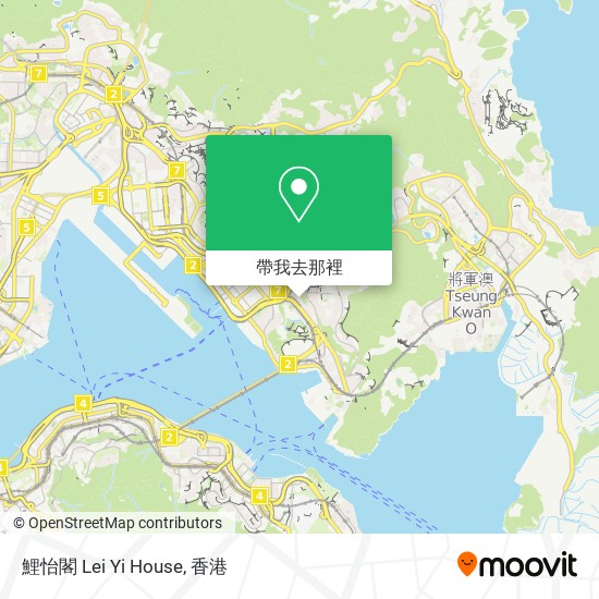 鯉怡閣 Lei Yi House地圖