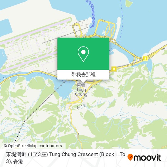 東堤灣畔 (1至3座) Tung Chung Crescent (Block 1 To 3)地圖