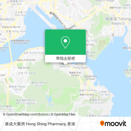 康成大藥房 Hong Shing Pharmacy地圖