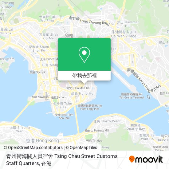 青州街海關人員宿舍 Tsing Chau Street Customs Staff Quarters地圖