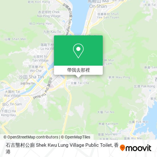 石古壟村公廁 Shek Kwu Lung Village Public Toilet地圖
