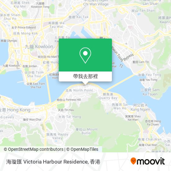 海璇匯 Victoria Harbour Residence地圖