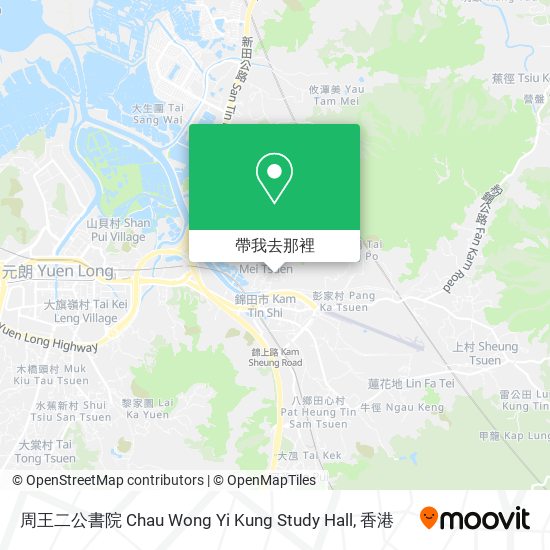 周王二公書院 Chau Wong Yi Kung Study Hall地圖
