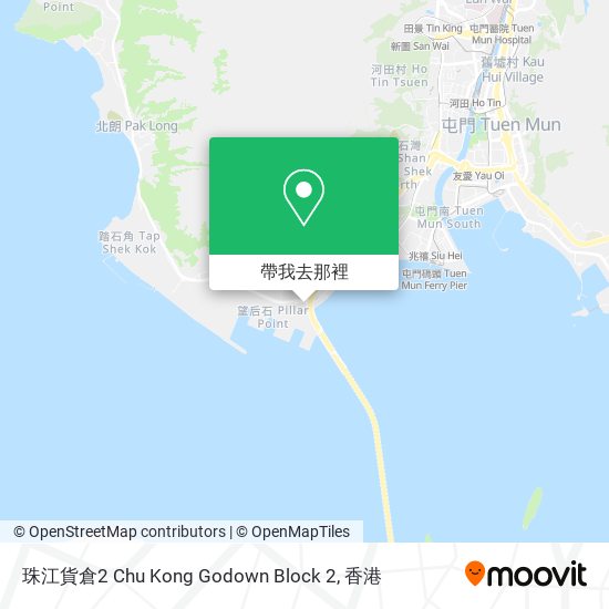 珠江貨倉2 Chu Kong Godown Block 2地圖