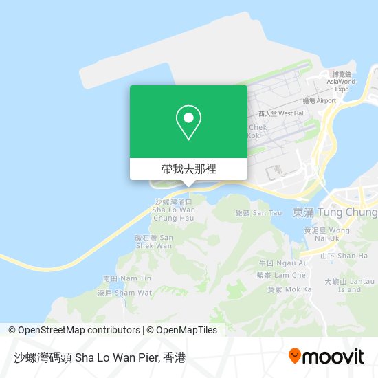 沙螺灣碼頭 Sha Lo Wan Pier地圖