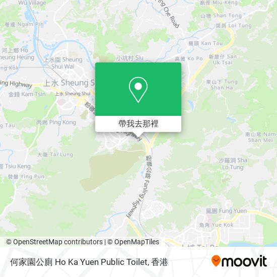 何家園公廁 Ho Ka Yuen Public Toilet地圖