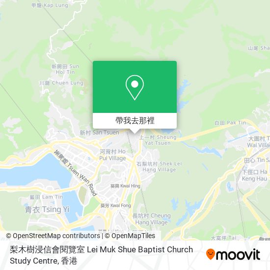 梨木樹浸信會閱覽室 Lei Muk Shue Baptist Church Study Centre地圖