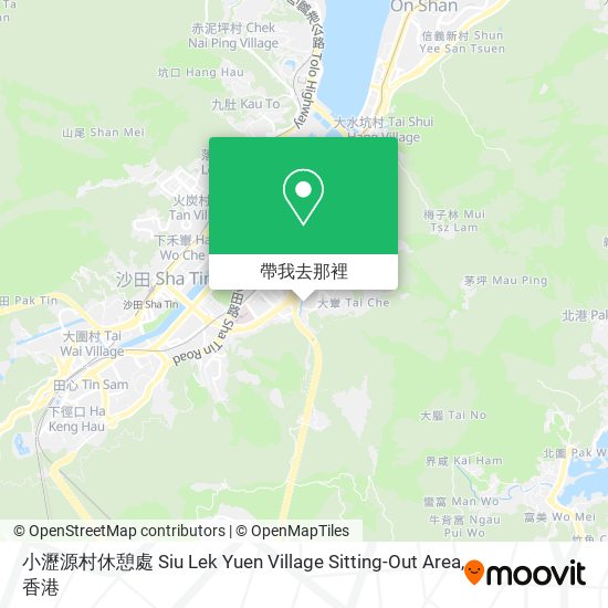 小瀝源村休憩處 Siu Lek Yuen Village Sitting-Out Area地圖