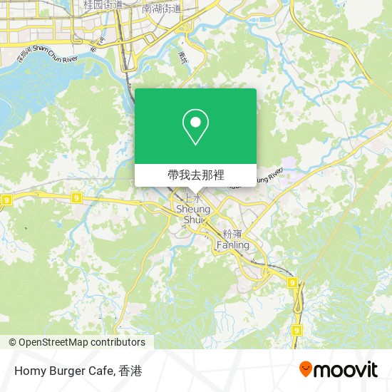 Homy Burger Cafe地圖