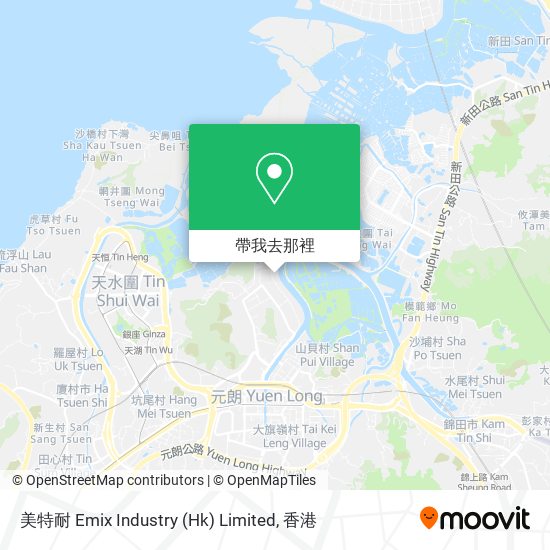 美特耐 Emix Industry (Hk) Limited地圖