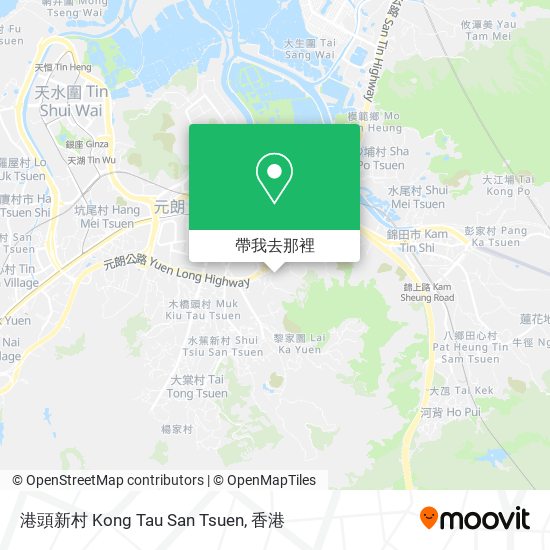 港頭新村 Kong Tau San Tsuen地圖