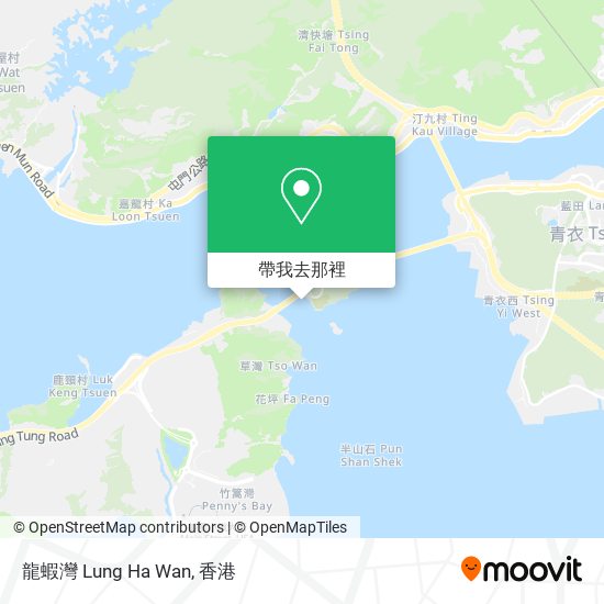 龍蝦灣 Lung Ha Wan地圖