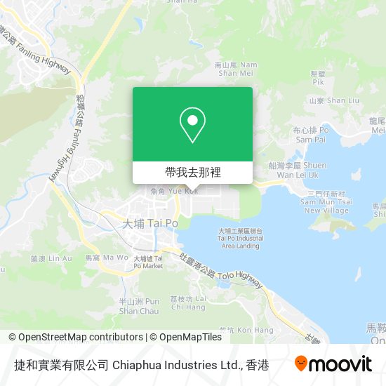 捷和實業有限公司 Chiaphua Industries Ltd.地圖