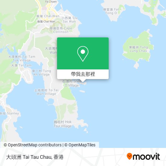 大頭洲 Tai Tau Chau地圖