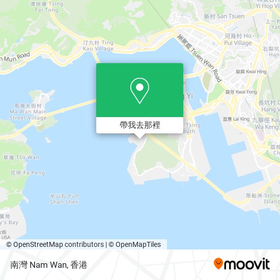 南灣 Nam Wan地圖