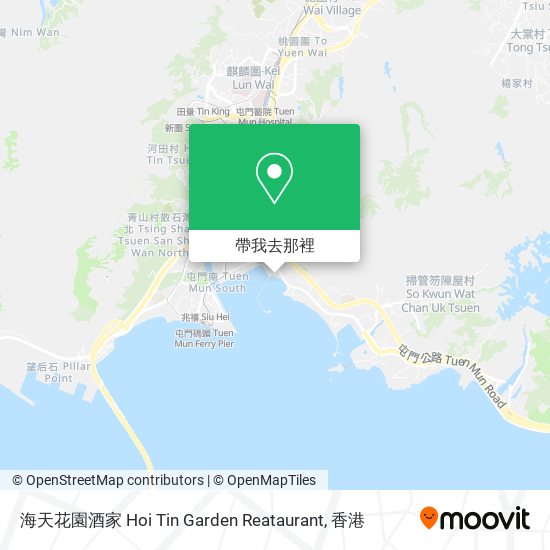 海天花園酒家 Hoi Tin Garden Reataurant地圖