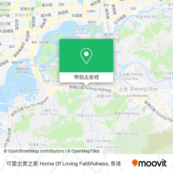 可愛忠實之家 Home Of Loving Faithfulness地圖