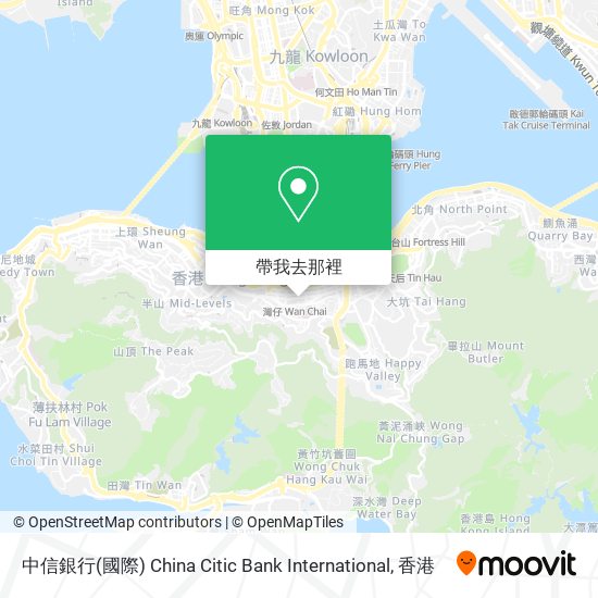 中信銀行(國際) China Citic Bank International地圖