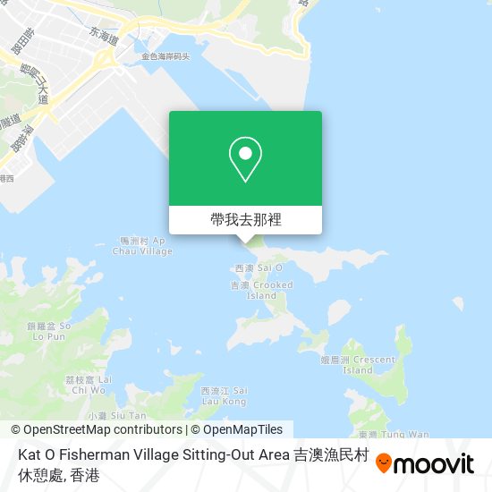 Kat O Fisherman Village Sitting-Out Area 吉澳漁民村休憩處地圖