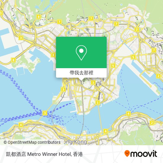 凱都酒店 Metro Winner Hotel地圖