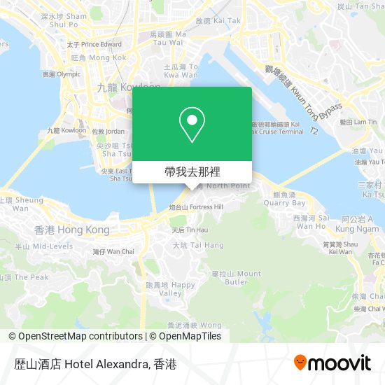 歴山酒店 Hotel Alexandra地圖