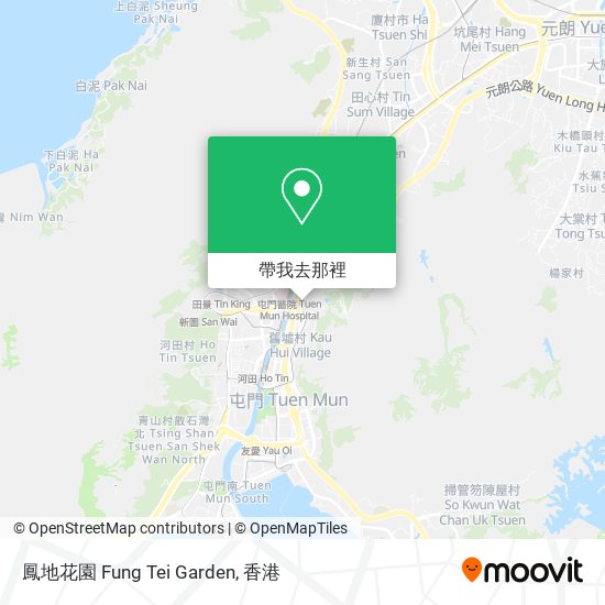 鳳地花園 Fung Tei Garden地圖