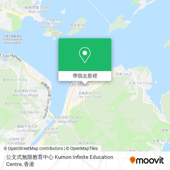 公文式無限教育中心 Kumon Infinite Education Centre地圖