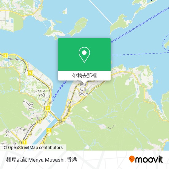 麺屋武蔵 Menya Musashi地圖