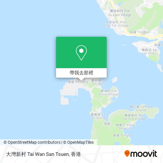 大灣新村 Tai Wan San Tsuen地圖
