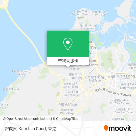 錦蘭閣 Kam Lan Court地圖