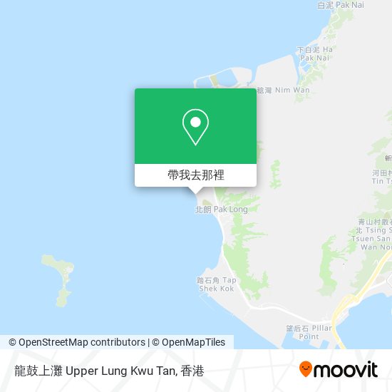 龍鼓上灘 Upper Lung Kwu Tan地圖