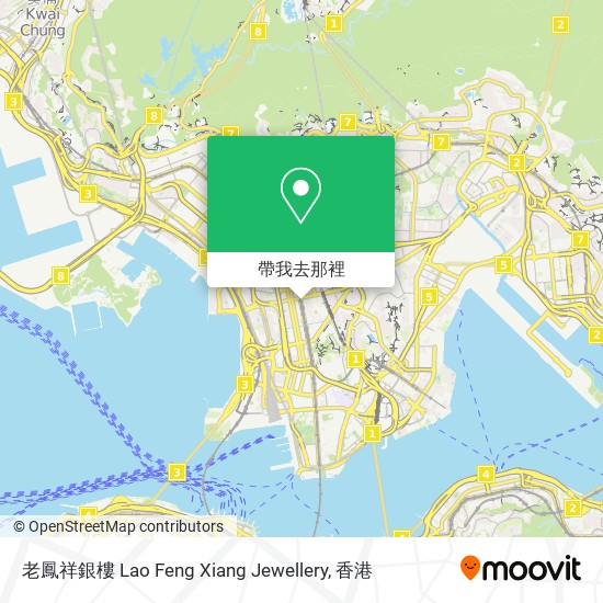 老鳳祥銀樓 Lao Feng Xiang Jewellery地圖