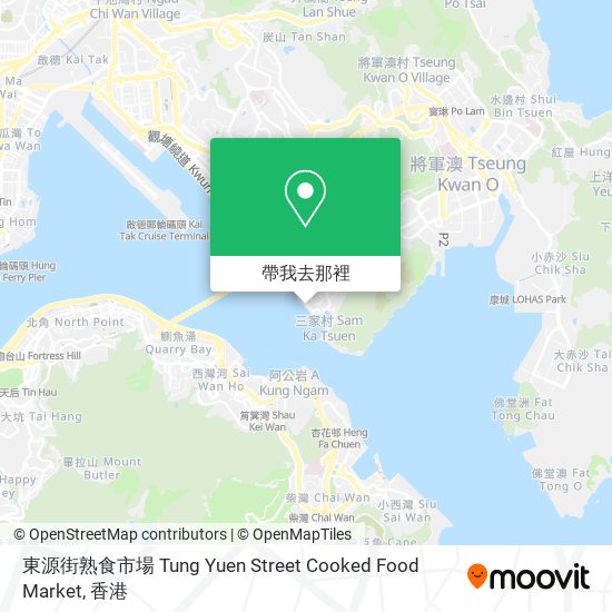 東源街熟食市場 Tung Yuen Street Cooked Food Market地圖