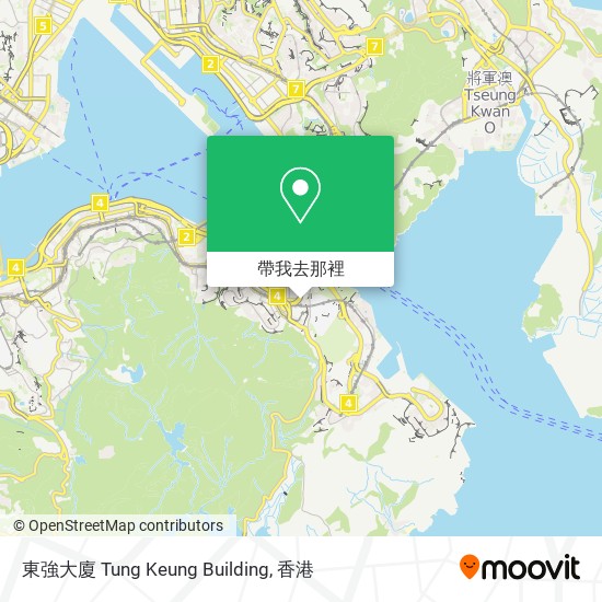 東強大廈 Tung Keung Building地圖