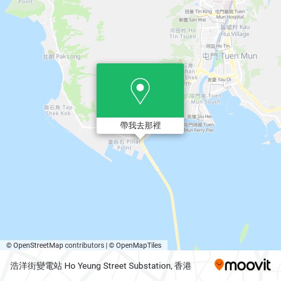 浩洋街變電站 Ho Yeung Street Substation地圖