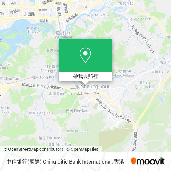 中信銀行(國際) China Citic Bank International地圖