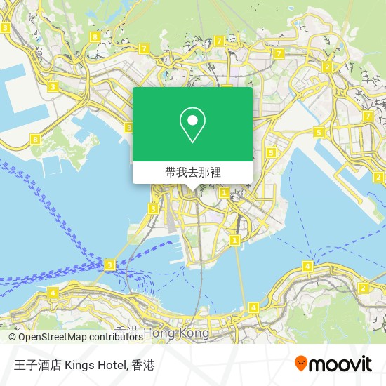 王子酒店 Kings Hotel地圖