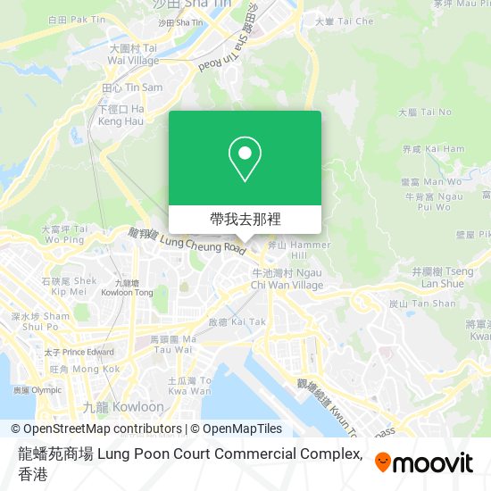 龍蟠苑商場 Lung Poon Court Commercial Complex地圖