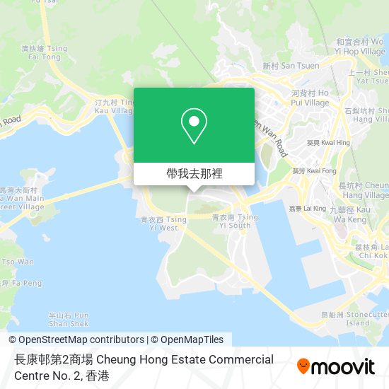 長康邨第2商場 Cheung Hong Estate Commercial Centre No. 2地圖
