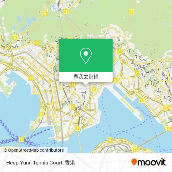 Heep Yunn Tennis Court地圖