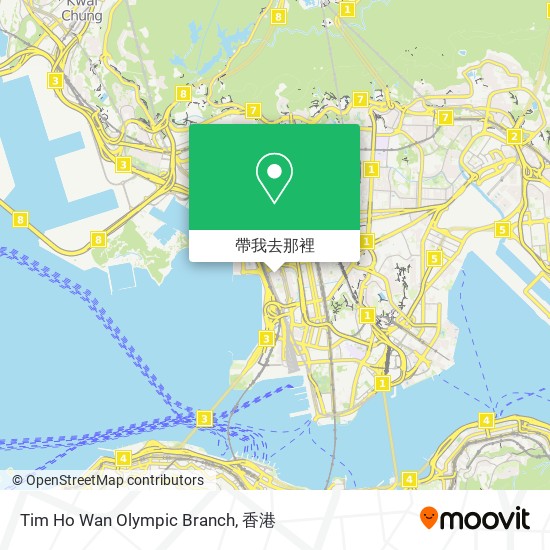 Tim Ho Wan Olympic Branch地圖