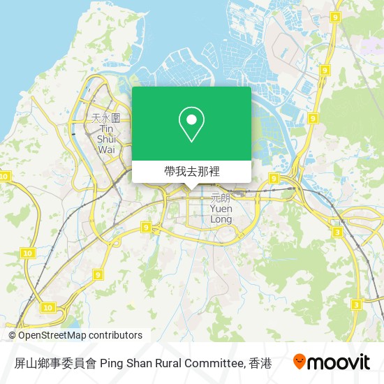 屏山鄉事委員會 Ping Shan Rural Committee地圖