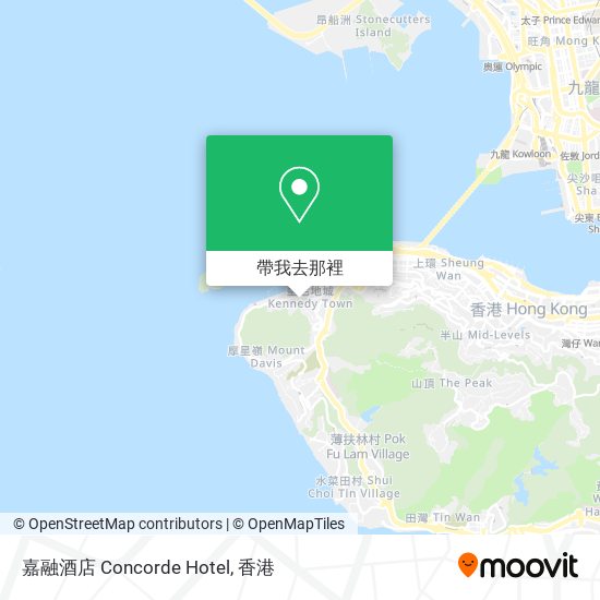 嘉融酒店 Concorde Hotel地圖