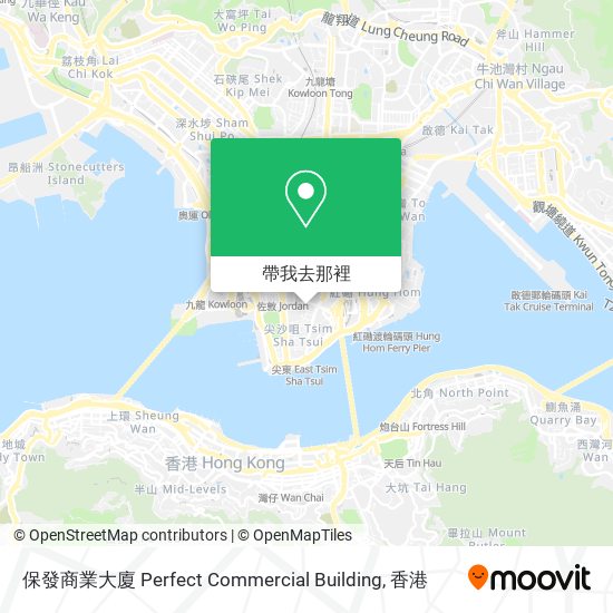 保發商業大廈 Perfect Commercial Building地圖