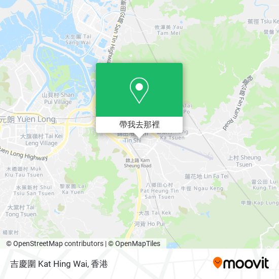 吉慶圍 Kat Hing Wai地圖